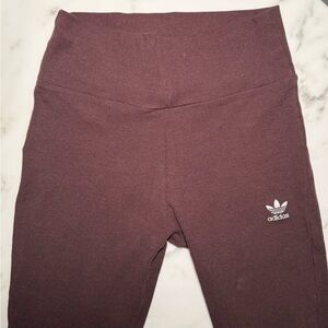Adidas Women's Burgundy Leggings
